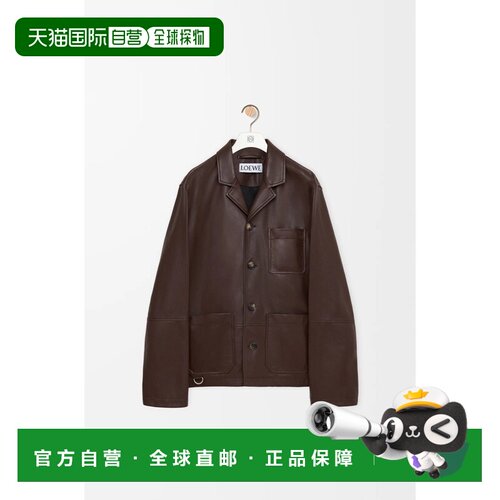 香港直邮LOEWE 男士夹克 H526Y19LAZ9517DARKCHOCOLATE SS2026
