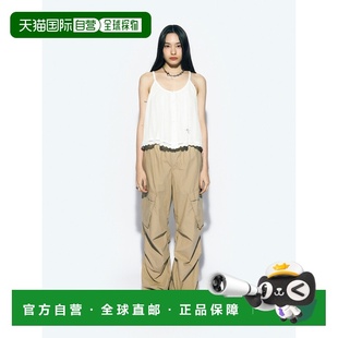 CALIE FLARE 女士雪纺衫 MEDAL SLEEVEL CA24BBL004WT 韩国直邮ASIF