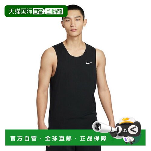 日本直邮Nike 男士 Dry-Fit 无袖背心 黑色 [DV9842-010] 运动背