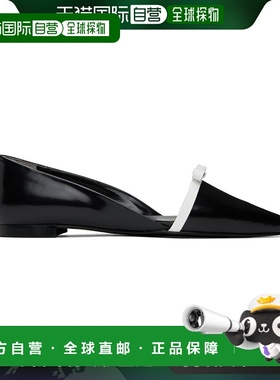 1h可退 香港直邮潮奢 KIMHĒKIM 女士 黑色 Gabriel 芭蕾鞋 PS24FT