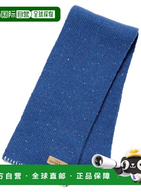 1h可退 香港直邮mont-bell 男童围巾 1119128BL CO 蓝色 Rib Knit