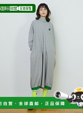 1h可退 日本直邮FRAPBOIS 女士连帽中长款连衣裙 B1544PUA706