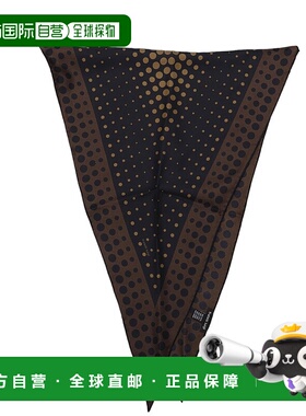 1h可退 日本直邮Fratelli Luigi 男士丝质复古波点围巾 222735A