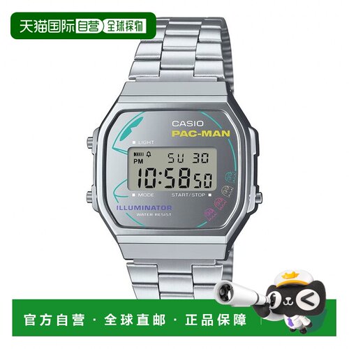 日本直邮CASIO标准款PAC-MAN联名男表 A168WEPC-7A