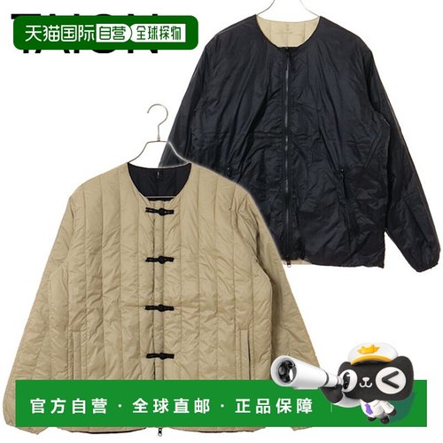 日本直邮TAION 双面穿中国风纽扣内衬羽绒服 [TAION-JK01JS FW25]
