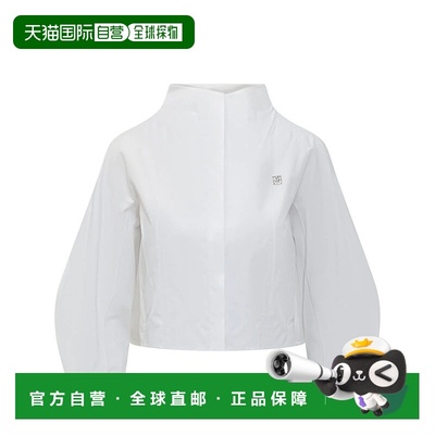 香港直邮GIVENCHY 女士衬衫 BW61CK15JT100-1 SS2025 白色 Cotton