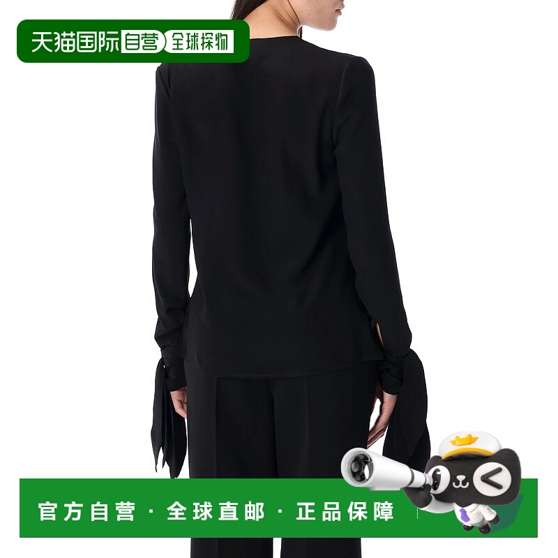 1h可退 香港直邮GIVENCHY 女士T恤 BW61DN14M8001 SS2025 黑色 Bl