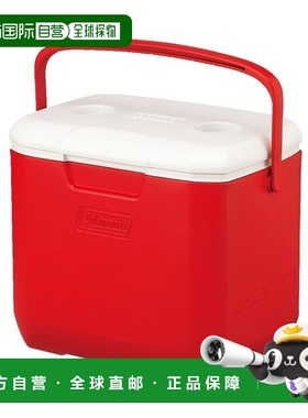 日本直邮 Excursion 30QT白色款户外冷却箱红色