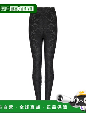 香港直邮BALMAIN 女士休闲裤 FF1OC041JK650PA AW2025 黑色 巴洛