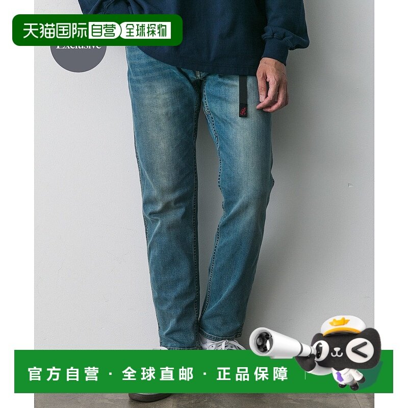 1h可退 日本直邮Gramicci 男士登山裤 DM46GMP4F1035牛仔裤休闲裤