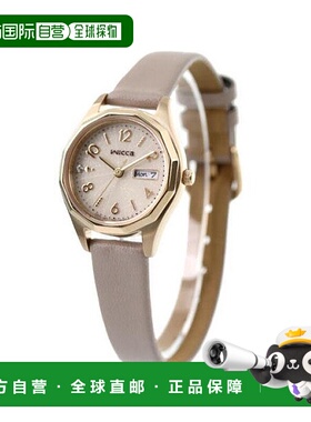 日本直邮CITIZEN wicca KH3-525-90 米色 x 灰色