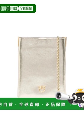 香港直邮PINKO 女士单肩包  105352A2O9ZZLV AW2025白色手提包