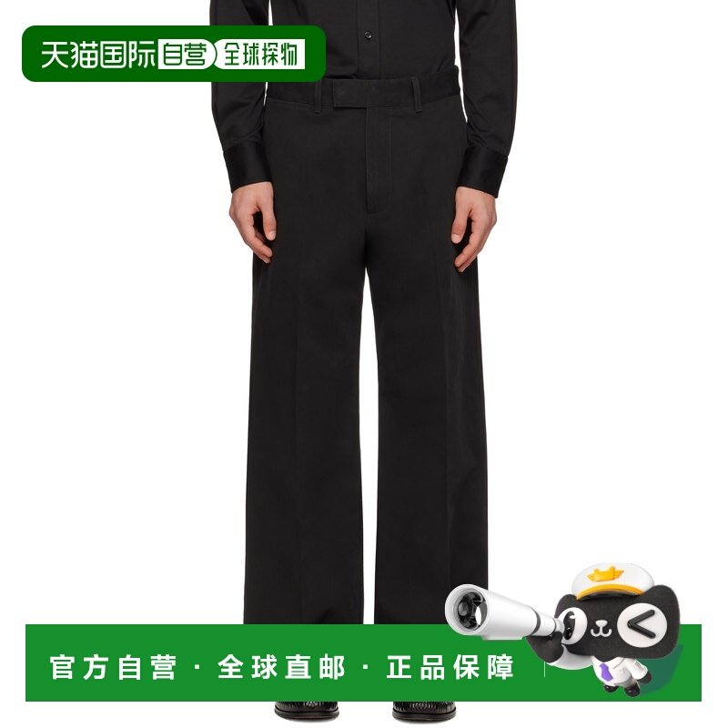 1h可退 香港直邮潮奢 Tom Ford 汤姆 福特 男士 黑色 Cotton Dril,男装,休闲裤,淘宝优惠券,粉丝福利购,淘宝优惠卷