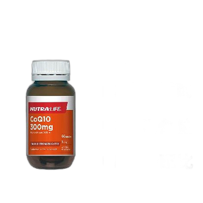 Nutra-Life纽乐辅酶Q10胶囊300mg60粒效期至26年5月