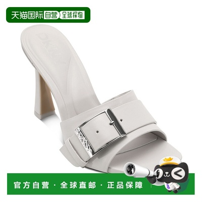 自营 dkny女式Clorissa凉鞋-柔软白色 美国奥莱直发厚底单鞋