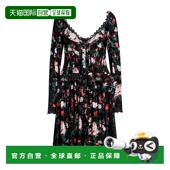 black黑色 1h可退 舒适时 女士 中长连衣裙 香港直邮潮奢 Rabanne