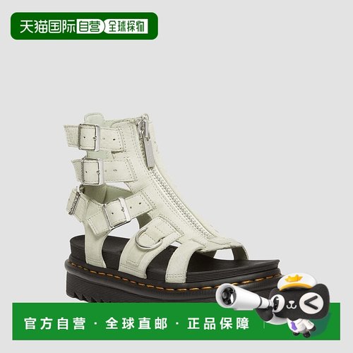 自营欧洲直邮DrMartens马丁大夫 Olson女士Tumbled Nubuck皮革拉