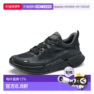 Ecco爱步Biom 2.225秋日常低帮生活休闲鞋男款黑色830914