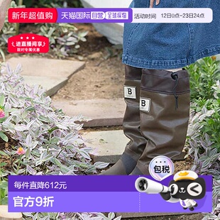 日本直邮日本野鸟协会 WBSJ 男士女士防水雨靴雨鞋长靴47922户外