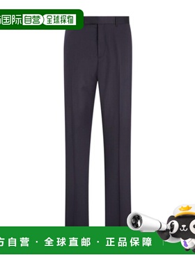 香港直邮Dior 折痕细节休闲裤 443C131A6268迪奥直筒裤