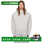 Paris 香港直邮潮奢 1h可退 Ami 灰色 连帽衫 男士 Coeur
