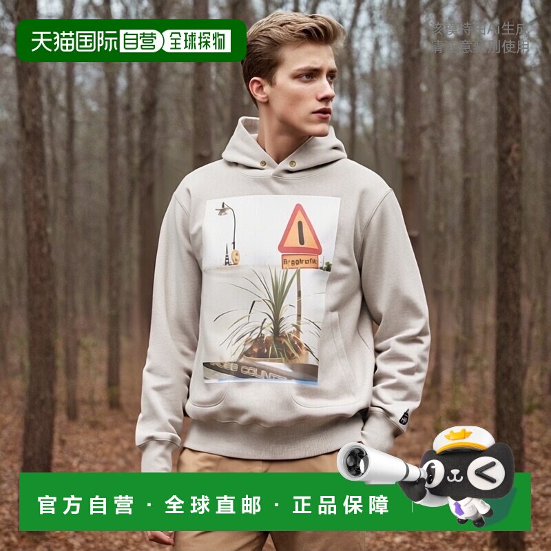 1h可退 日本直邮TACOMA FUJI RECORDS 男士 STOCKHOLM 艺术印花连