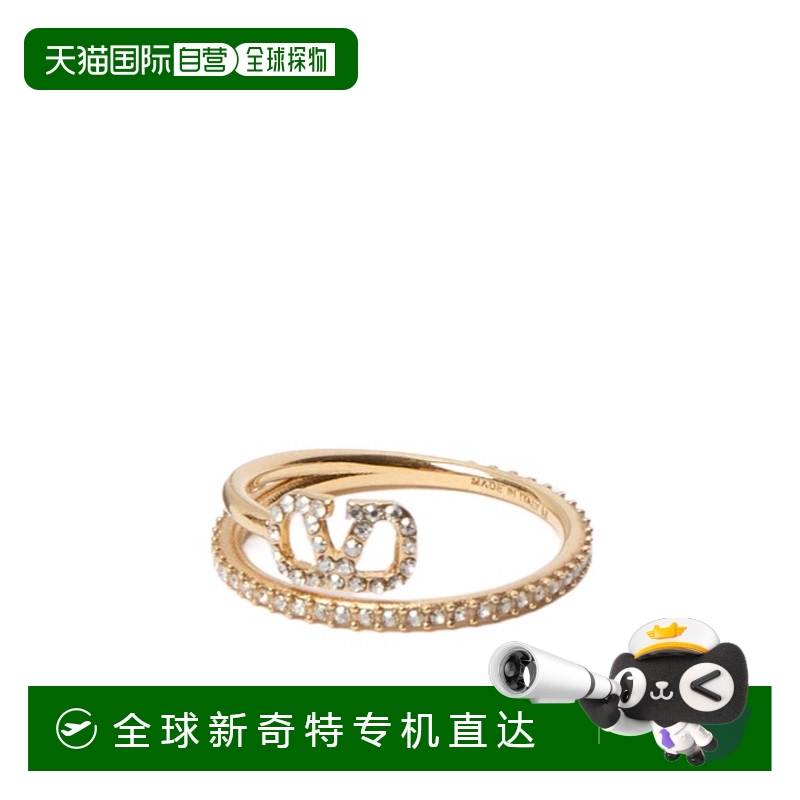 1h可退香港直邮VALENTINO女士戒指 5W2J0X02YCWMH5 CO黄色 VLO