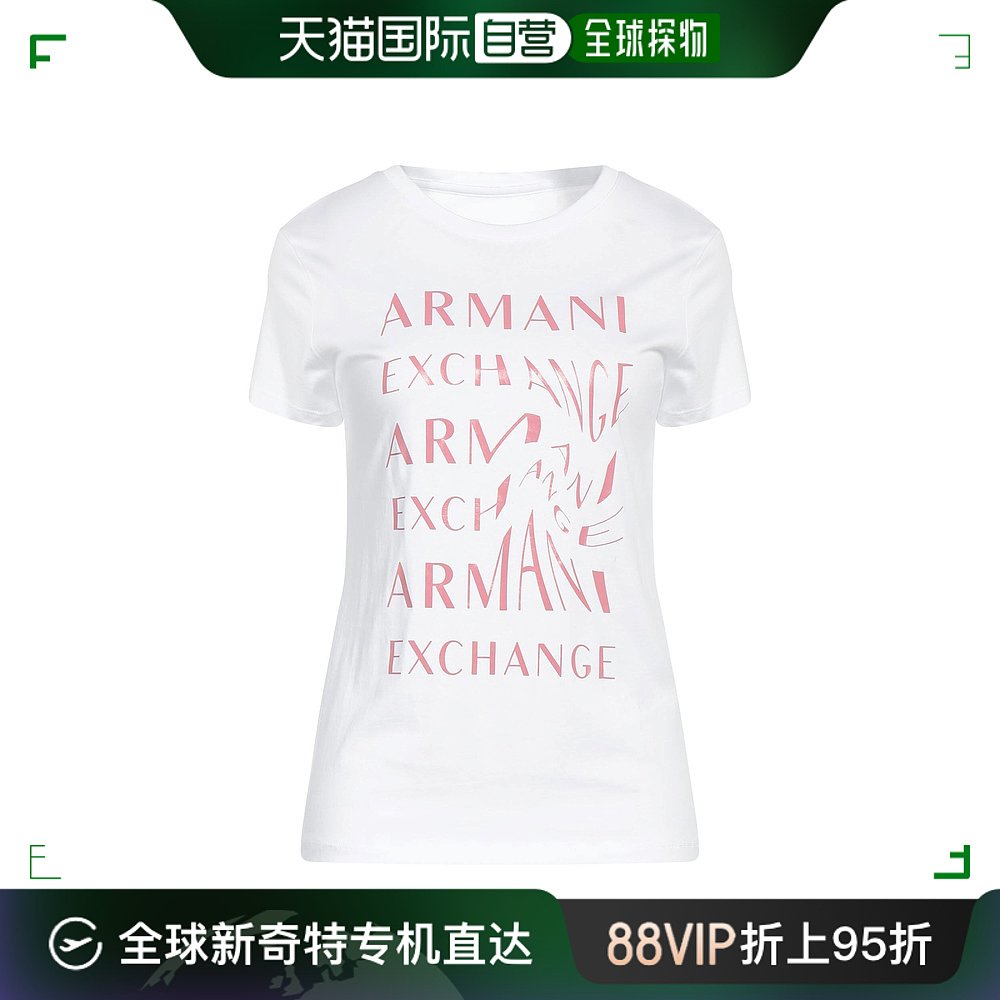 香港直邮潮奢 Armani Exchange 女士T恤 女装/女士精品 T恤 原图主图