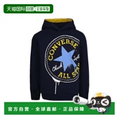 Kids Graphic Converse Hoodie 自营Big Cotton Spray Black Prin