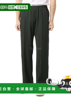 韩国直邮NEEDLES WUS直筒裤 PE/R/PU 骑兵斜纹布 - 绿色 (PU214)