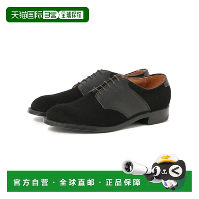 1h可退 日本直邮ALDEN 男士麂皮和牛皮拼接鞍型鞋 23320571339