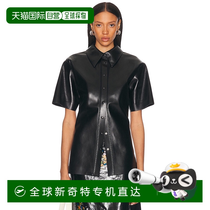 1h可退 香港直邮Jil Sander 吉尔 桑达 女士 短袖衬衫 J03DL0184J