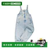 型丹宁背带裤 1h可退 半高腰设W EDWIN 儿童宽松版 日本直邮Ou?