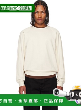 1h可退 香港直邮潮奢 Lemaire 男士 灰白色圆领套头衫 TO1454LJ10