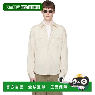 1h可退 香港直邮Our Legacy 男士 灰白色 Lean 衬衫 M2262LEPlain