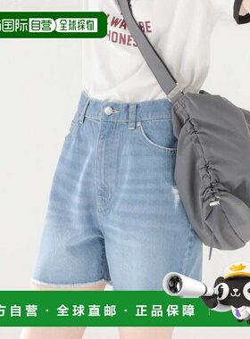 日本直邮Honeys 女士白色牛仔短裤 [HN6029EW001338]