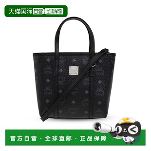 香港直邮MCM 女士手提包 MWPEAMT060BK CO Handbag 斜挎包黑色