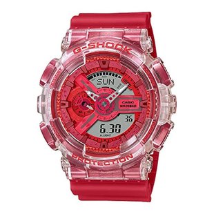 G Shock卡西欧 手表 男款抗震运动表 红色GA-110GL-4AJR