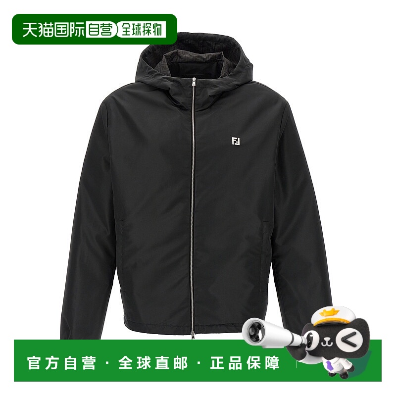 1h可退 香港直邮FENDI 男士夹克 FAA960AU94F0GME SS2026 黑色 GI