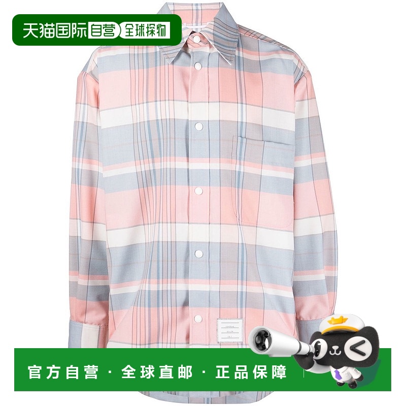 1h可退 香港直邮THOM BROWNE 男士衬衫 MJO165AF0173680 SS2023