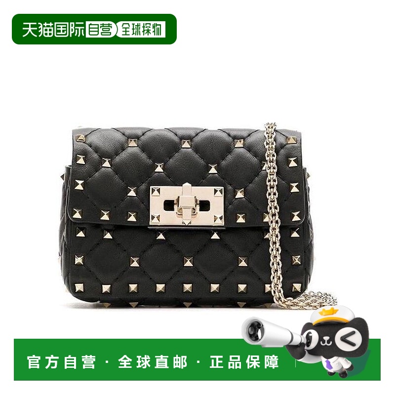 【99新未使用】香港直邮Valentino 铆钉单肩包 SW2B0E85NAP
