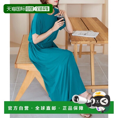 日本直邮KOBE LETTUCE 腰部褶边剪裁连衣裙 [E2028] KO5653EW2177