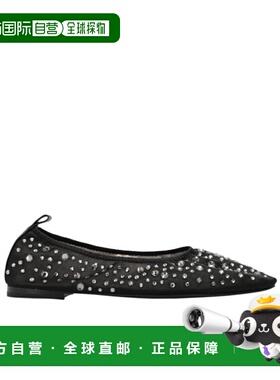 香港直邮Tory Burch 水晶芭蕾鞋 162066经典汤丽柏琦单鞋一脚蹬