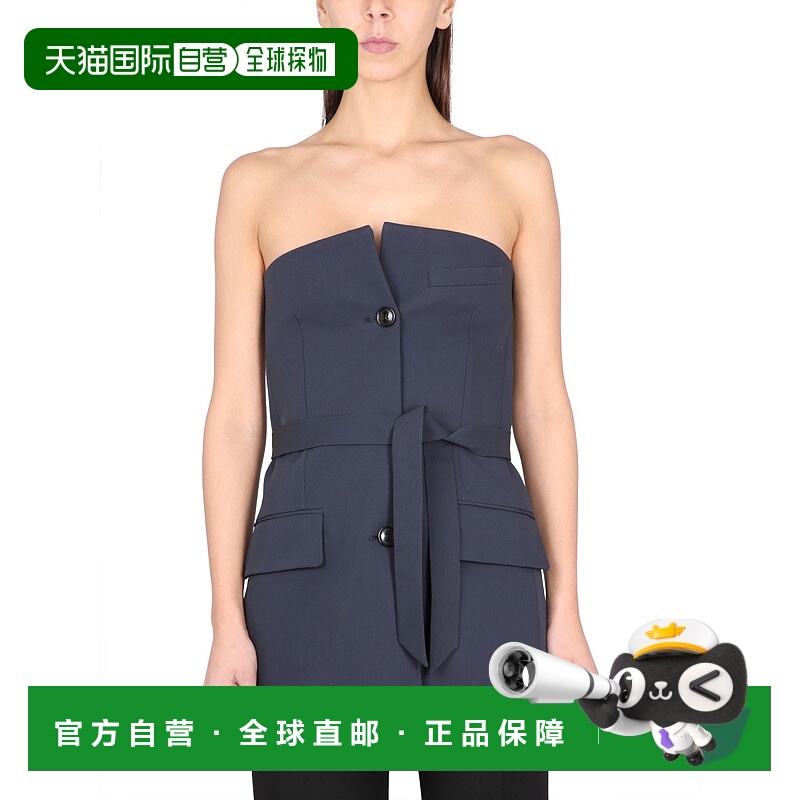 1h可退 香港直邮OUR LEGACY 女士西服 W2230SP SS2023 黑色 露肩