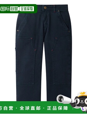 1h可退 香港直邮Bonpoint 男童 EWANN 直筒带口袋长裤童装 W05BPA