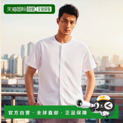 【日本直邮】Zett捷多  棒球针织全开衫 白色 (1100) XO BU1281S