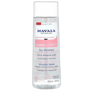 香港直邮美华丽,清洁与舒适,胶束水,无香料,6.8 液量盎司(20