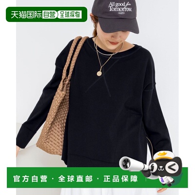 日本直邮Rie Miller 女士 棉混纺侧边针织套头衫 60037102005