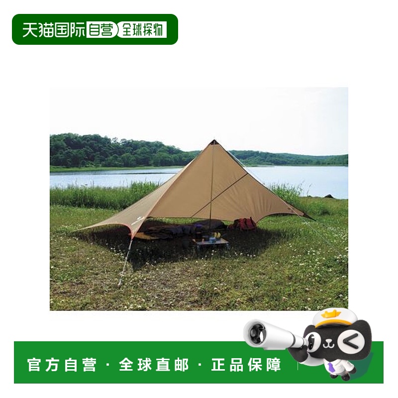 日本直邮Snow Peak-轻质篷五角盾 单人旅行防水布