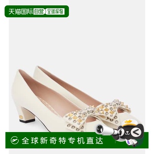 香港直邮Valentino 女士 1h可退 华伦天奴 铆钉皮质浅口 Bowow